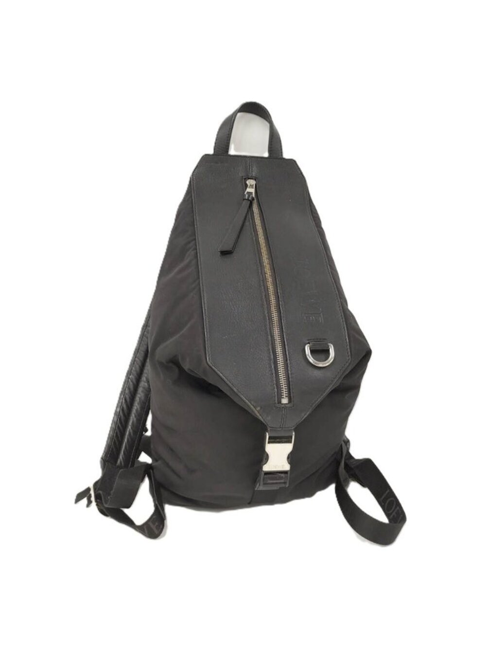 Loewe Convertible Backpack Nylon Leather